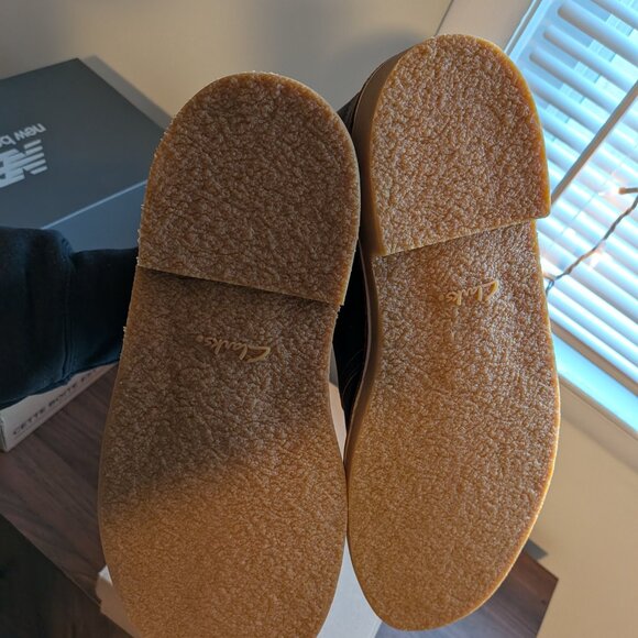 NEW - Clarks Bushacre 3 Chukka Boot Beeswax Brown Mens 10 - Picture 6 of 6